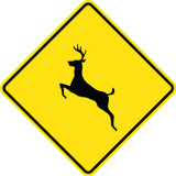 RWT277 WC-11 60x60 cm Reflective Aluminum Sign