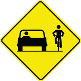 RWT288 WC-19 60x60 cm Reflective Aluminum Sign