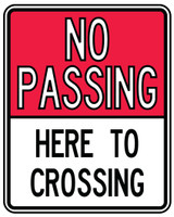 RWT319 RA-10 60x75 cm Reflective Aluminum Sign