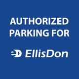 Authorized Parking 18"x18" ED102. **Prices As Low As $10.05 ea.**