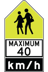 RWT332 RB-6 60x90 cm Reflective Aluminum Sign