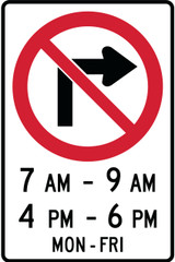 RWT341 RB-11A 60x90 cm Reflective Aluminum Sign