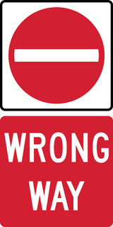 RWT354 RB-20 60x120 cm Reflective Aluminum Sign