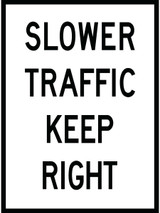 RWT367 RB-34 90x120 cm Reflective Aluminum Sign