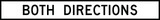 RWT372 RB-37t 30x240 cm Reflective Aluminum Sign