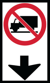 RWT374 RB-39 90x150 cm Reflective Aluminum Sign
