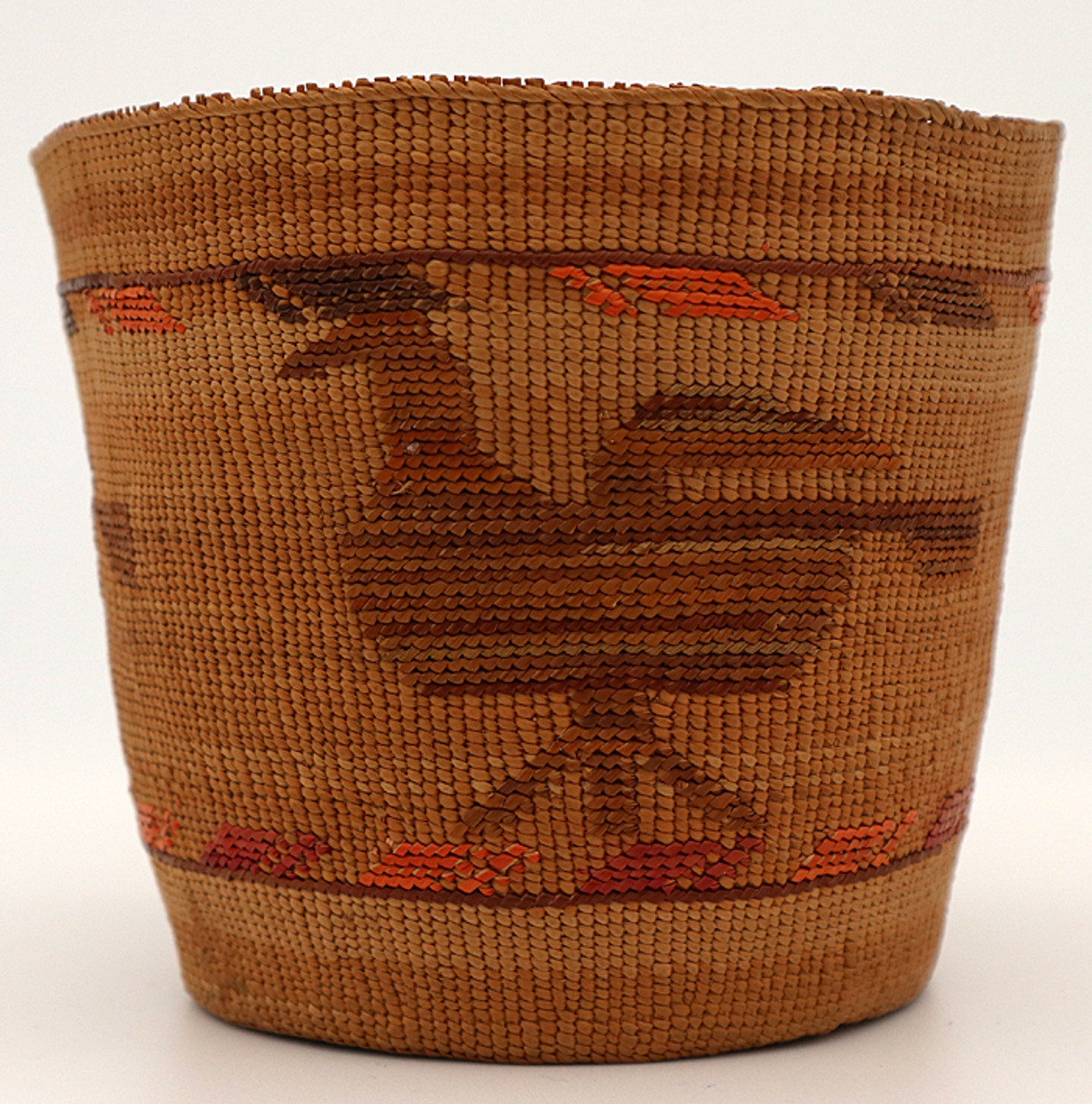 Antique Spruce Root and Grass Baskets