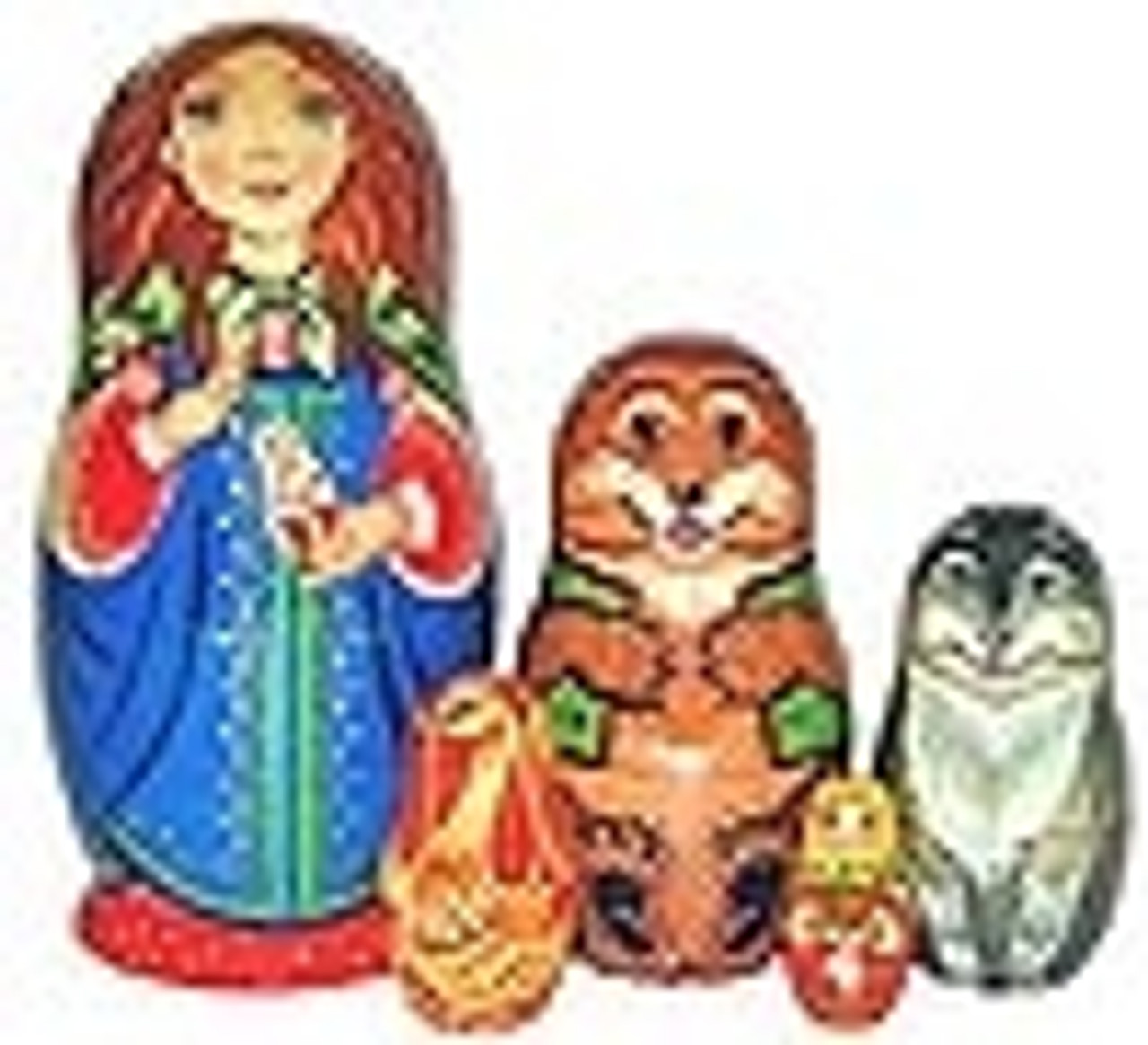 Fine Art Matryoshka Nesting Dolls ($100-500)