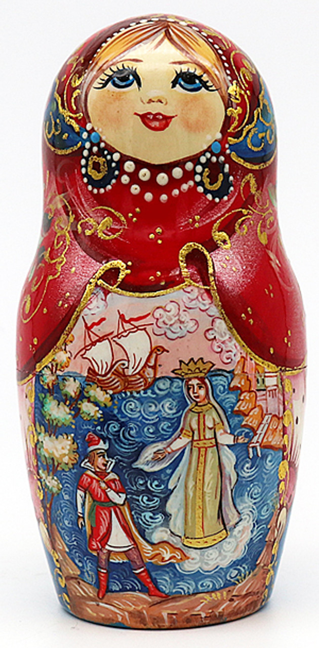 Tzar Saltan by Moskovseva | Unique Museum Quality Matryoshka