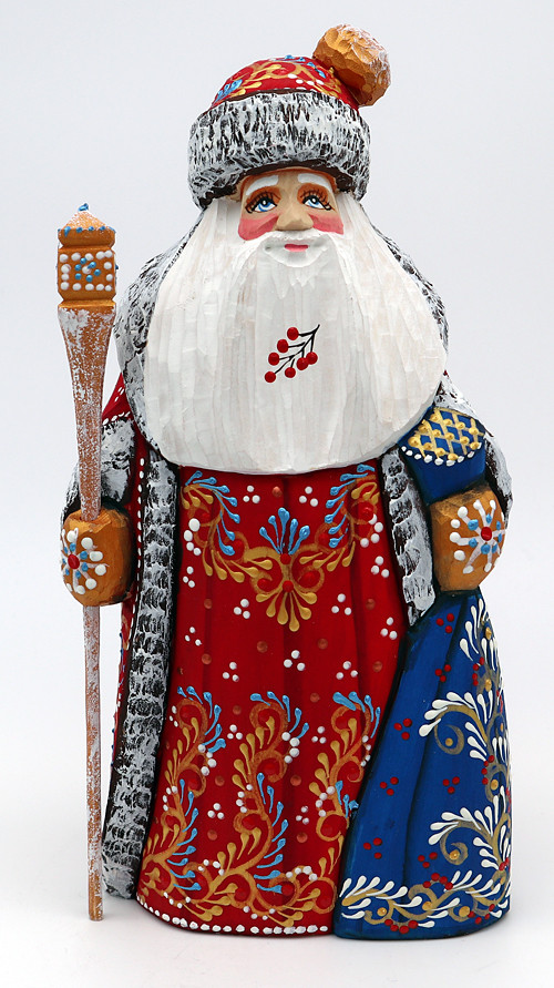 Winter Swirl Santa | Grandfather Frost / Russian Santa Claus