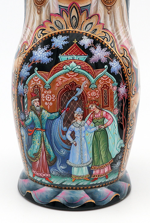 Snow Maiden by Nasonova - SOLD | Unique Museum Quality Matryoshka Doll
