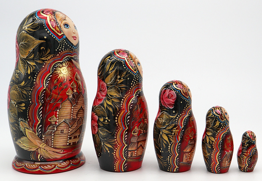 unusual russian dolls