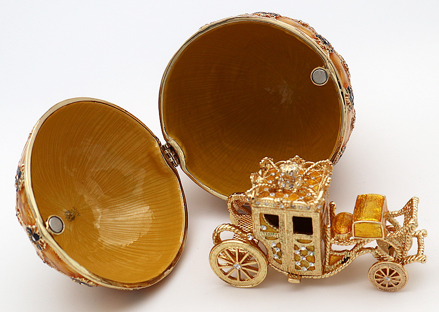 Imperial Coronation Faberge Style Egg