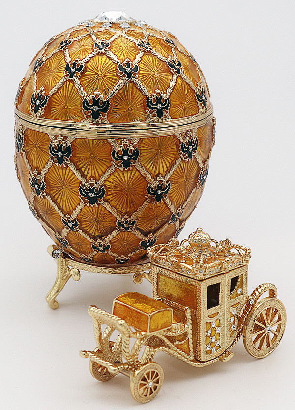 Imperial Coronation Faberge Style Egg