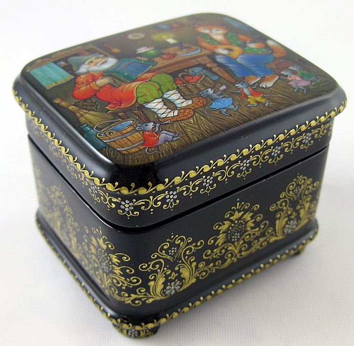 Party | Palekh Lacquer Box