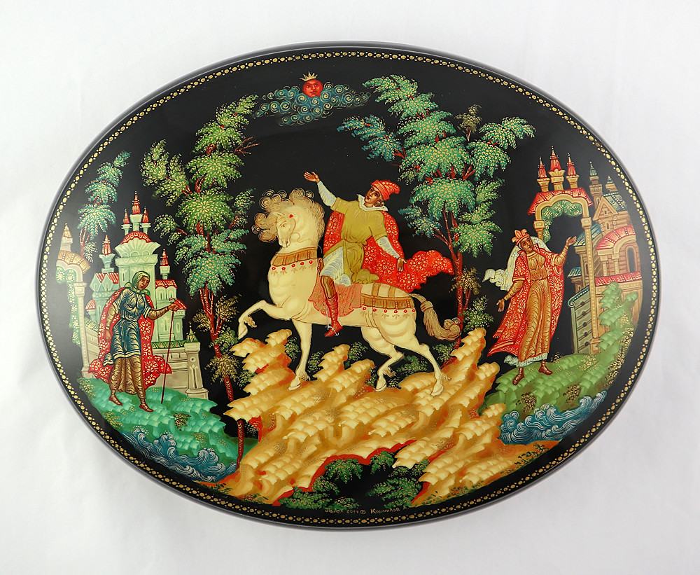 Prince Elisey | Palekh Lacquer Box