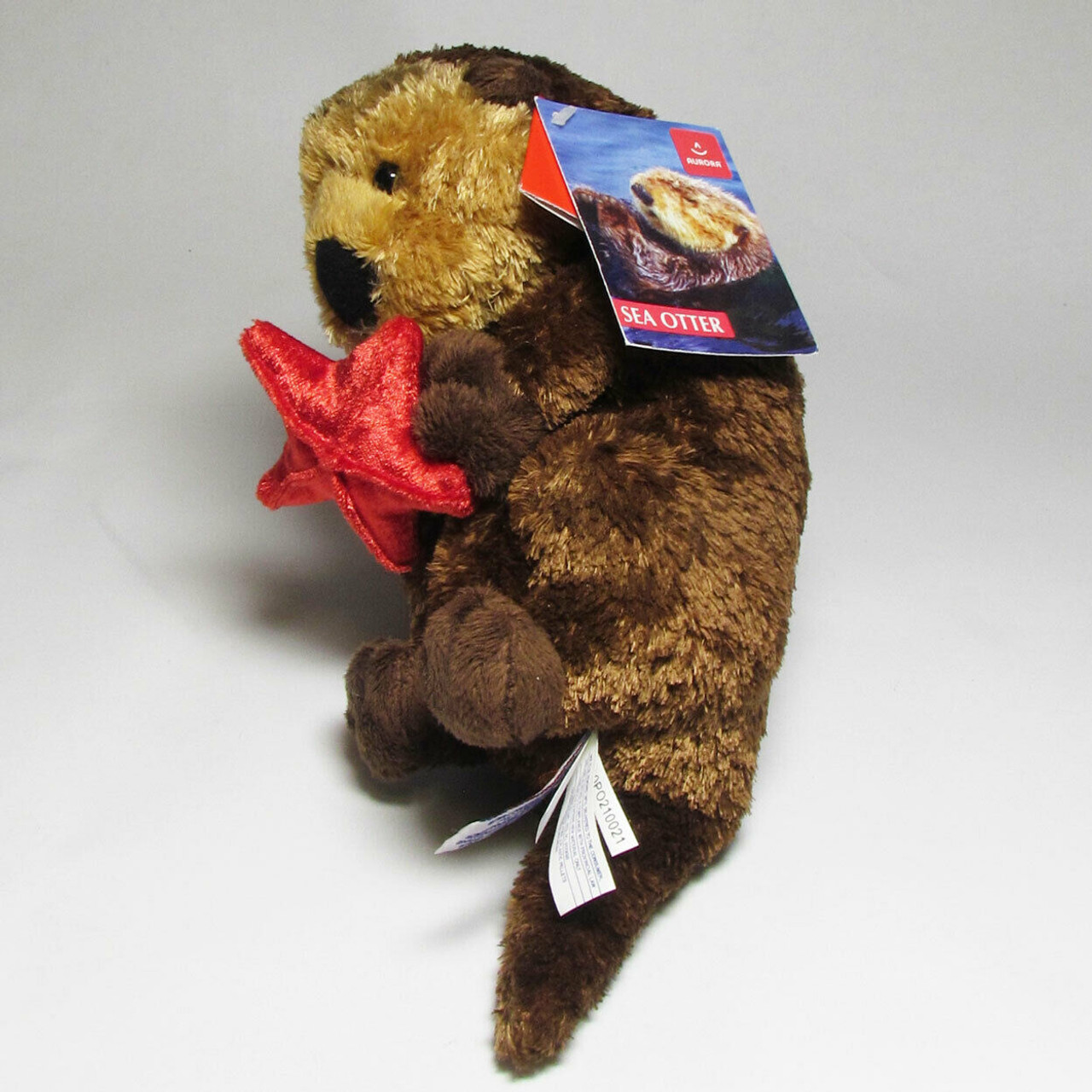 Aurora Plush Otto Sea Otter Mini Flopsie 8 Stuffed Animal