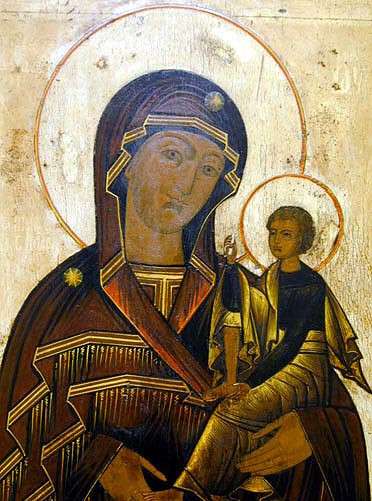 ロシア正教イコン the Mother of God アンティーク Mother of God | Russian Icon