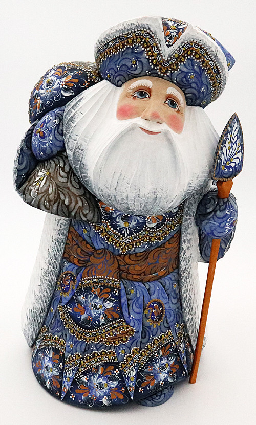 Father Frost in Purple Coat by Trifonova | Grandfather Frost