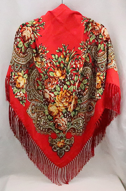 Russian Pavlovo Posad Shawl - Wonderland