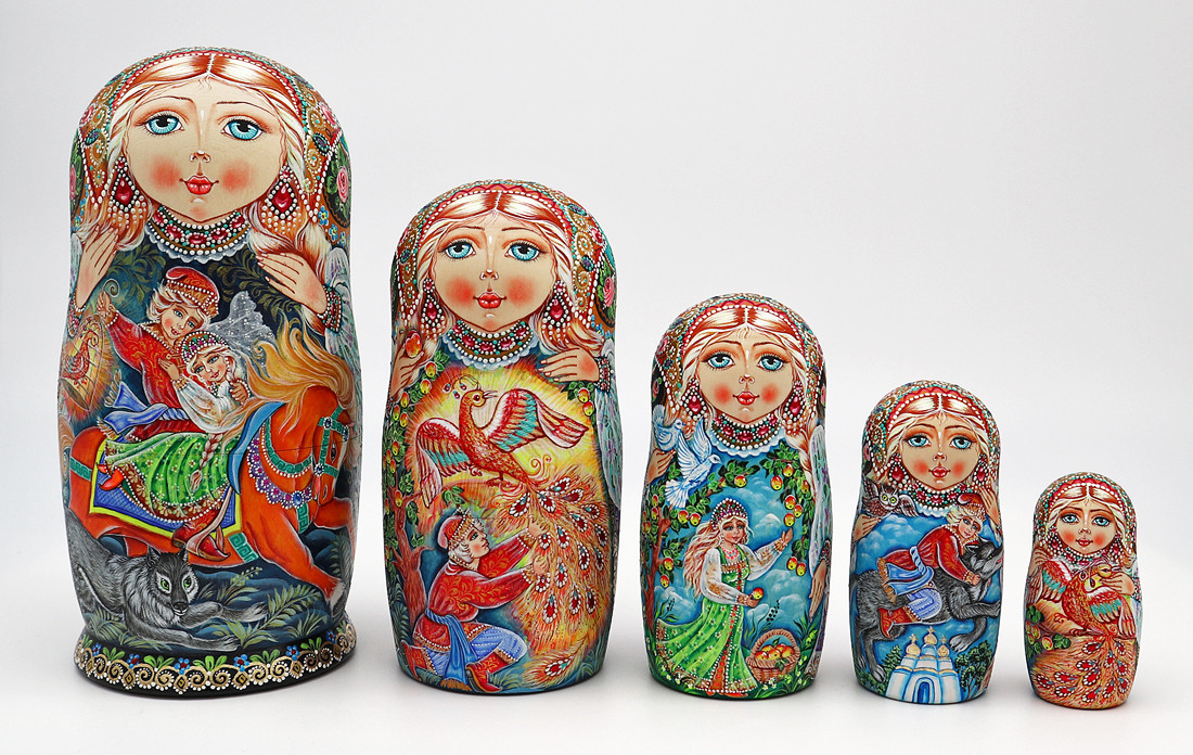 Firebird | Unique Museum Quality Matryoshka Doll