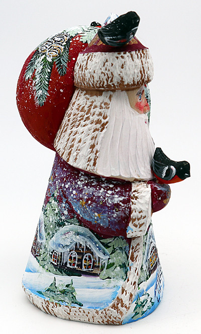Santa with Lantern and Gift Bag | Grandfather Frost / Russian