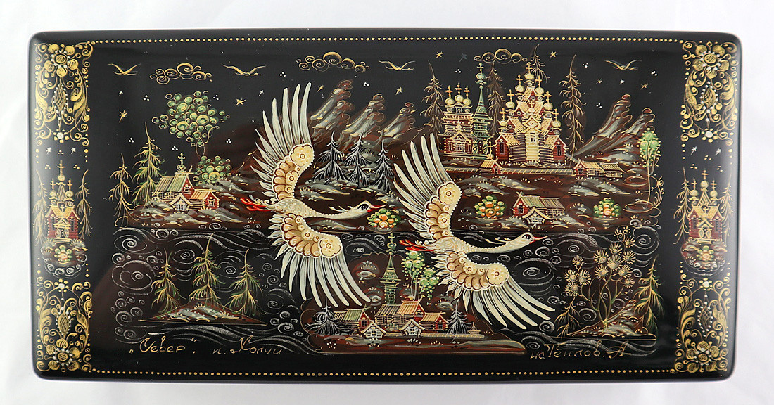 Russian North by Shibaeva | Kholui Lacquer Box