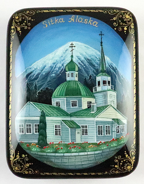 Sitka - Paris of the Pacific | Fedoskino Lacquer Box