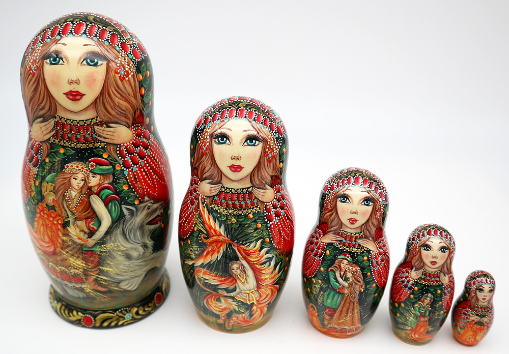 Firebird | Unique Museum Quality Matryoshka Doll
