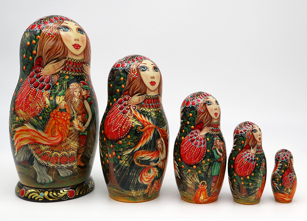 Firebird | Unique Museum Quality Matryoshka Doll