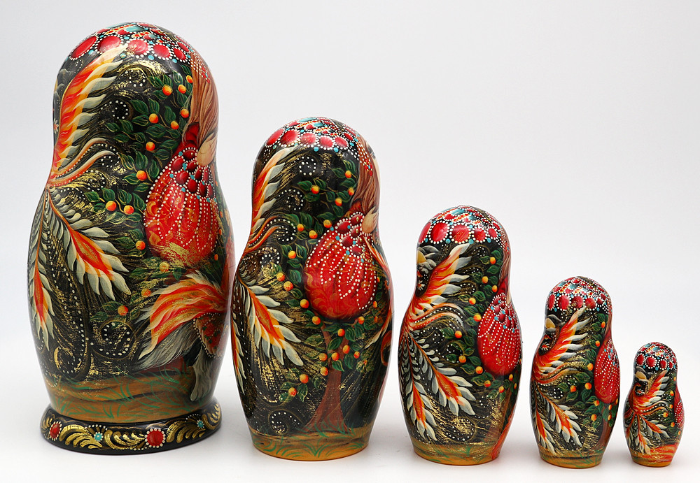 Firebird | Unique Museum Quality Matryoshka Doll
