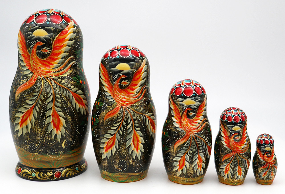 Firebird | Unique Museum Quality Matryoshka Doll