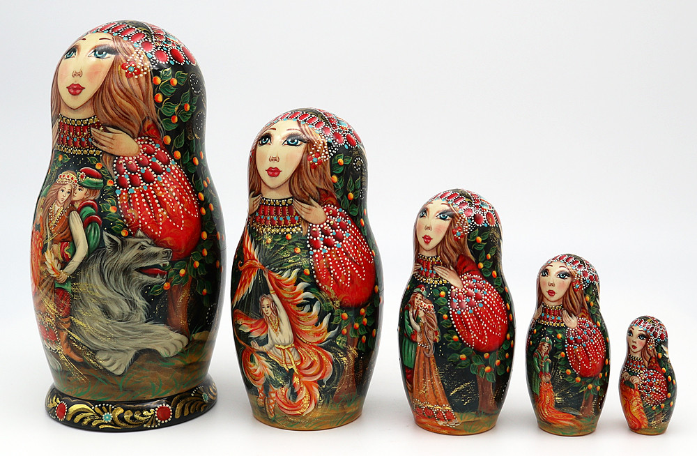 Firebird | Unique Museum Quality Matryoshka Doll