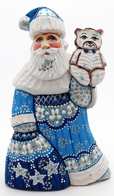 Grandfather Frost with Bear Cub | Grandfather Frost / Russian