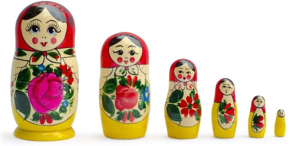 Littlest Matryoshka - Book & 6 Nest Doll