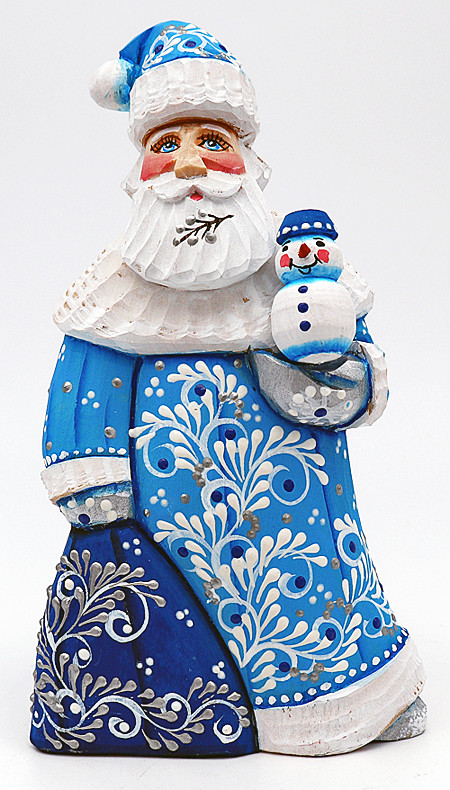 Santa with Lantern and Gift Bag | Grandfather Frost / Russian