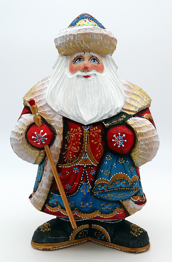 Russian Santa with Staff and Lantern | Grandfather Frost / Russian