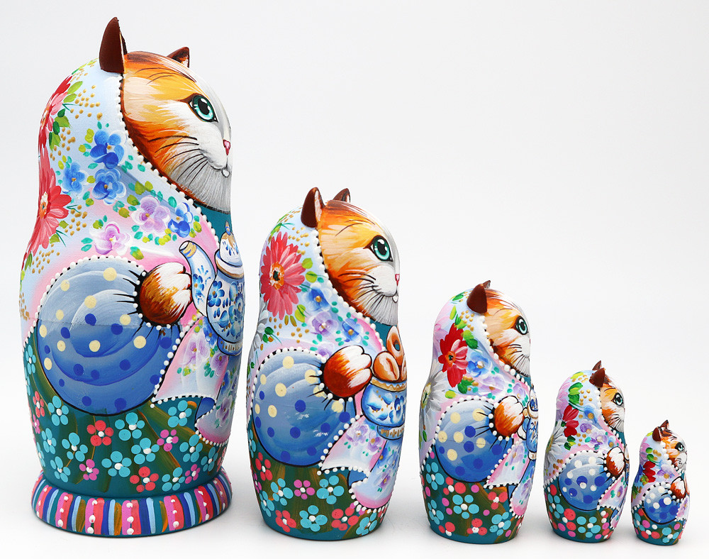 Harvest Time | Fine Art Matryoshka Nesting Doll