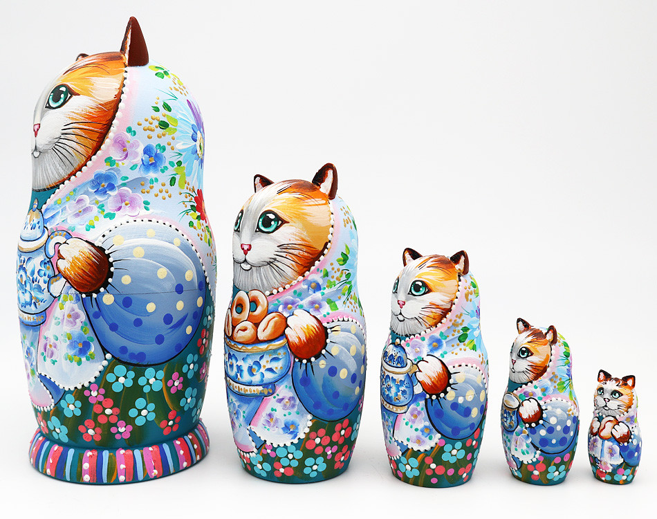 Harvest Time | Fine Art Matryoshka Nesting Doll