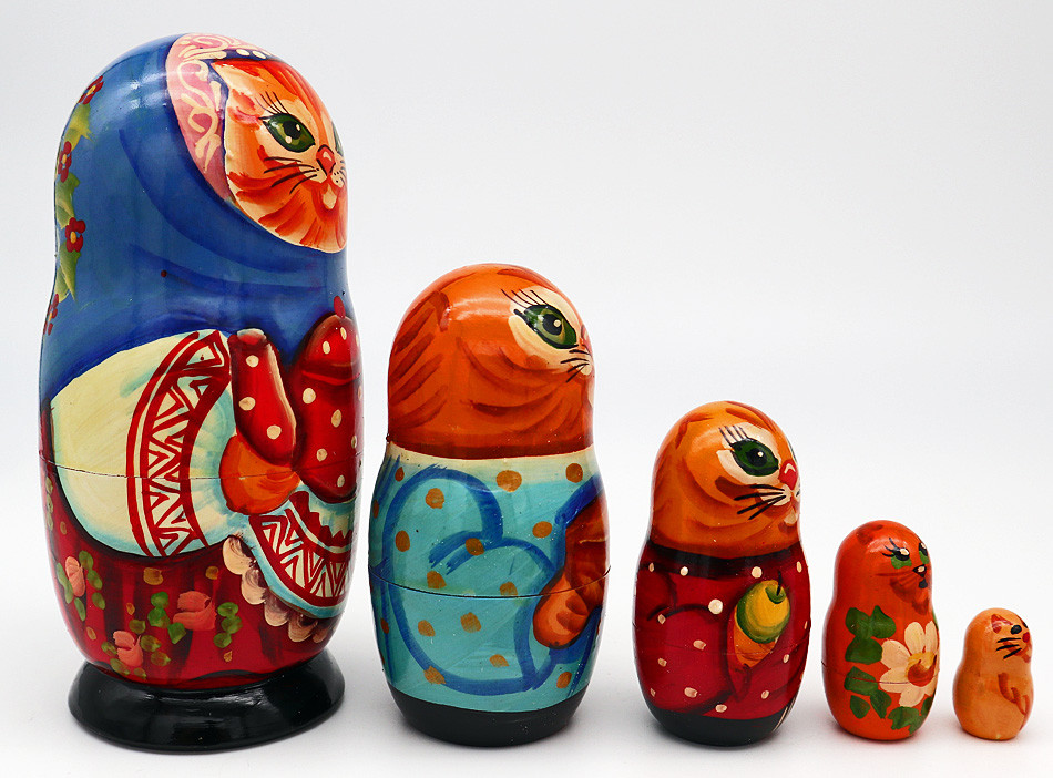 Ashberry Girl | Fine Art Matryoshka Nesting Doll