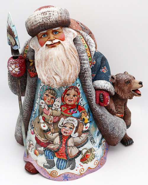 Winter Games by Natalia Karpova | Grandfather Frost / Russian Santa Claus