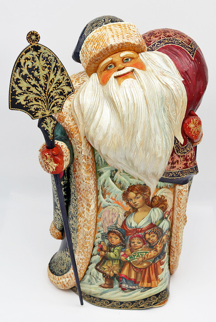 Christmas Angel with Children | Grandfather Frost / Russian Santa Claus