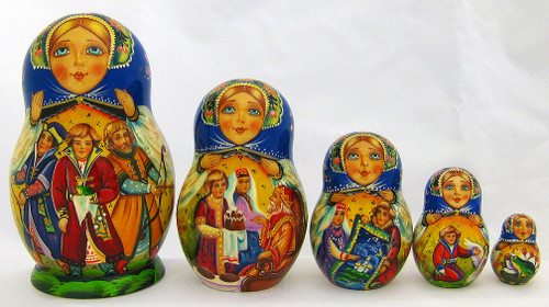 Frog-Princess | Fine Art Matryoshka Nesting Doll