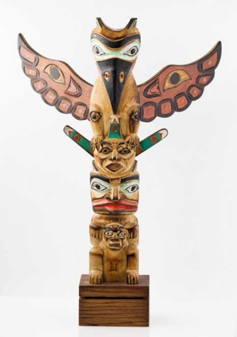 Raven and Sun in Box 12" | Northwest Coast Totemic Art