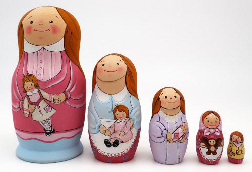 My New Doll | Fine Art Matryoshka Nesting Doll
