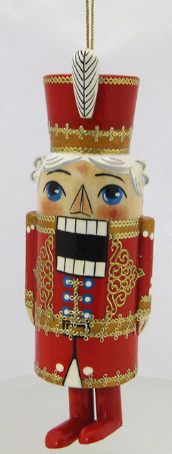 Nutcracker with movable legs - Red