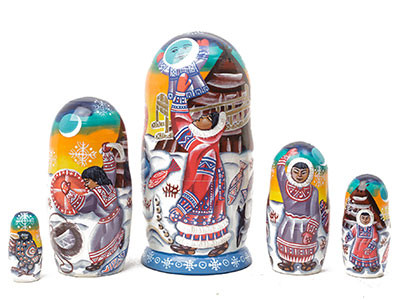 Eskimo Legends | Traditional Matryoshka Nesting Doll