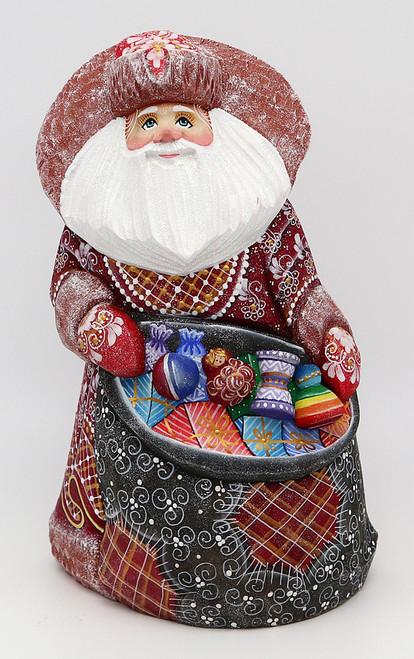Santa Claus - Plum & Gold | Grandfather Frost / Russian Santa Claus