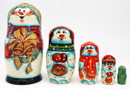 Christmas Jingle Bells | Matryoshka and Nevalashka Dolls