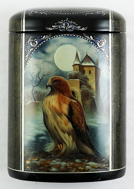 Eagle by Danshin | Fedoskino Lacquer Box